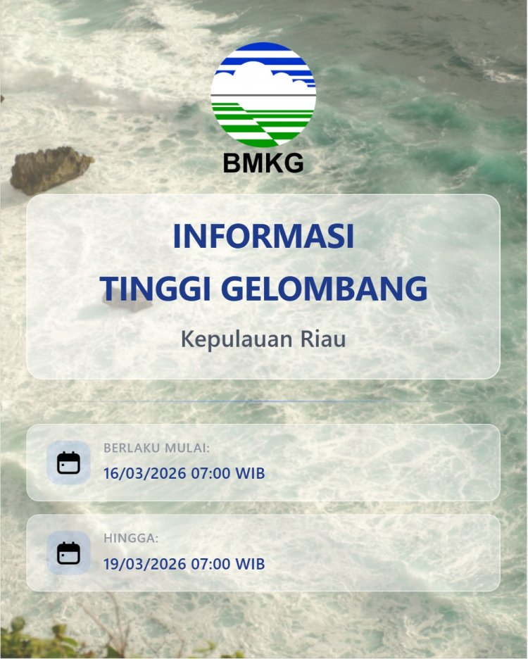 OPERASI KETUPAT SELIGI 2026: WASPADA POTENSI TINGGI GELOMBANG, POLDA KEPRI HIMBAU PEMUDIK CEK JADWAL KAPAL TERBARU