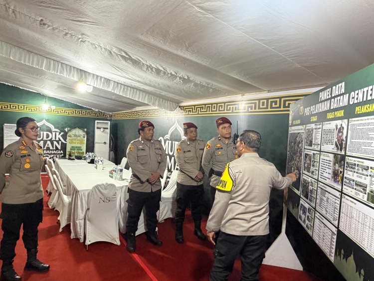 Operasi Ketupat Seligi 2026, Pos Pelayanan Batam Center Dipastikan Siap Layani Pemudik