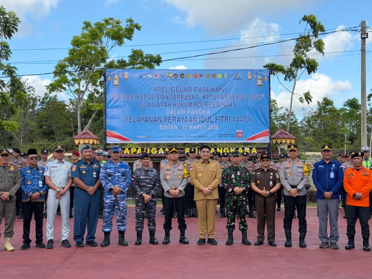 Operasi Ketupat Seligi 2026, Polres Bintan antisipasi gangguan Kamtibmas