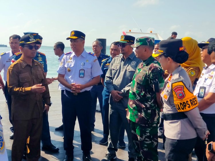 Bupati dan Kapolres Karimun Serta FKPD Cek Kesiapan Arus Mudik