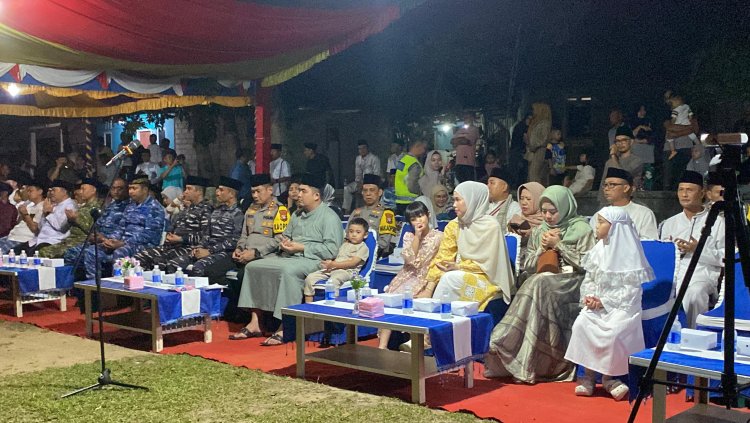 Pastikan Malam Takbir Aman, Kapolres Bintan Bersama Bupati Lepas Pawai dan Pantau Pengamanan Wilayah