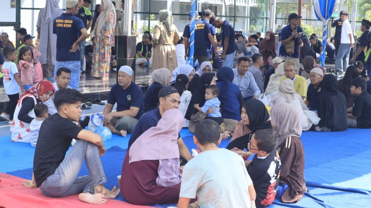 Rindu Tak Terbendung, 847 Pengunjung Padati Lapas Batam di Hari Kedua Lebaran