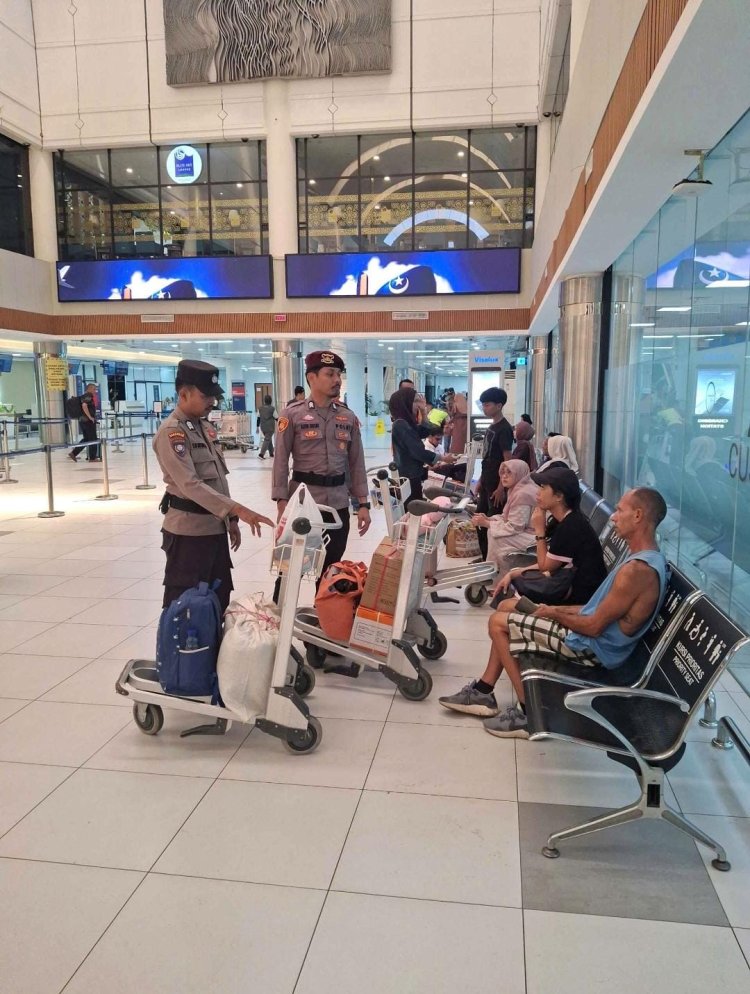 OPERASI KETUPAT SELIGI 2026: PENGAMANAN DAN PELAYANAN DI BANDARA HANG NADIM PADA HARI KE-3 LEBARAN BERJALAN AMAN DAN LANCAR