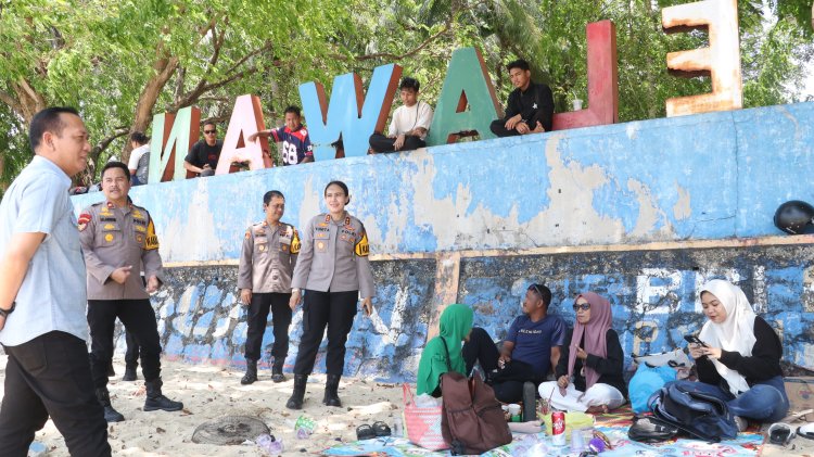 Kapolres Karimun Cek Objek Wisata dan Ikuti Zoom Monitoring Sitkamtibmas