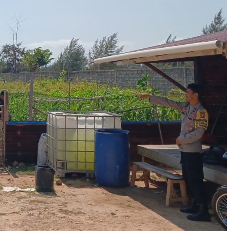 Polsek Bengkong Intensifkan Perawatan Lahan Jagung Pipil Hari Ke-50 Dukung Program Ketahanan Pangan Nasional