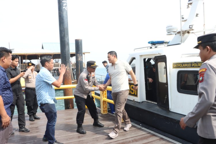 Kapolresta Barelang Tinjau Pembangunan Fasilitas Pendidikan dan Kunjungi Wilayah Belakang Padang