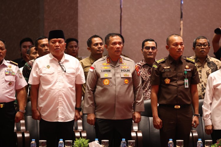 KAPOLDA KEPRI HADIRI RAPAT PARIPURNA DPRD PROVINSI KEPRI DAN HALAL BIHALAL PASCA IDUL FITRI 1447 H