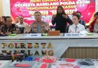 Kapolda Kepri Pimpin Konferensi Pers Pengungkapan Pencurian Fasilitas Publik yang Meresahkan Masyarakat Batam