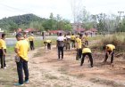 Gotong Royong Personel Polres Lingga Wujudkan Nilai Solidaritas dan Kebersamaan