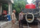 Hari Ke-75 Pendistribusian Air Bersih, Polsek Batu Ampar Konsisten Layani Warga Terdampak Gangguan Air