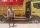 Komitmen Polri Layani Masyarakat, Distribusi Air Bersih Hari Ke-87 Terus Dipantau Polsek Batu Ampar