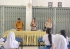 Pembekalan OSIS SMA Negeri 20 Batam, Satbinmas Polresta Barelang Tekankan Pencegahan Kenakalan Remaja