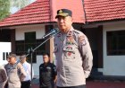 Polres Lingga Tingkatkan Kesiapsiagaan Melalui Latihan Dalmas Terpadu