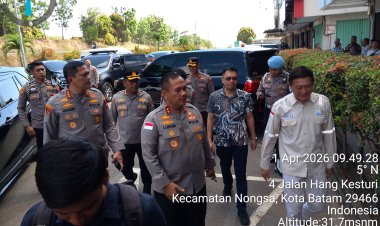 Kapolda Kepri Tinjau Kawasan Industri Terpadu Kabil, Kapolresta Barelang Turut Mendampingi Pastikan Situasi Aman dan Kondusif