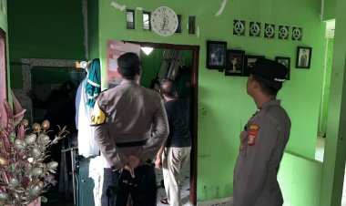 Terbakarnya Gudang di Dabo Lama, Polres Lingga Bersama Tim Gabungan Sigap Lakukan Pemadaman