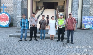 Polresta Barelang Laksanakan Pengamanan Ibadah Peringatan Wafat dan Kebangkitan Yesus Kristus Tahun 2026 di Kota Batam