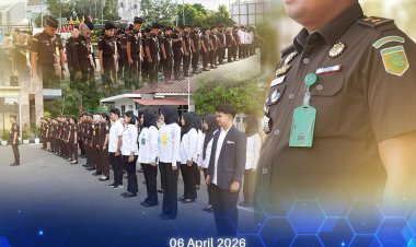 Kejari Batam Gelar Apel Pagi, Perkuat Disiplin dan Integritas Pegawai