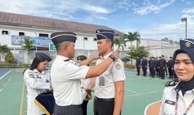 Dedikasi Berbuah Penghargaan, 29 Pegawai Rutan Batam Resmi Naik Pangkat
