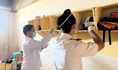 Langkah Tegas Sambut Hari Bhakti Pemasyarakatan, Rutan Batam Gelar Razia dan Tes Urine