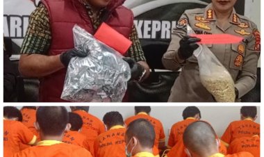 Polda Kepri Ungkap 41 Kasus Narkotika, 58 Tersangka Diamankan dalam Dua Bulan Terakhir