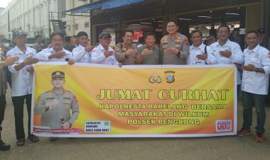 Kapolresta Barelang Dengar Saran hingga Keluhan Warga Bengkong lewat Jumat Curhat