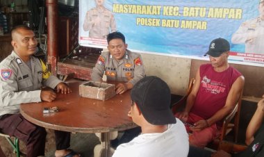Jumat Curhat Kamtibmas di Tanjung Sengkuang, Warga Diajak Jaga Kondusifitas Batam