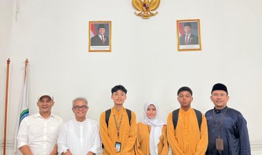Ismeth Abdullah Dukung Perwakilan Kepri Dari SMAN 3 Batam Ikuti Semifinal Kompetisi Tingkat Nasonal Cerdas Cermat ELCCO Udayana 2026 di Bali