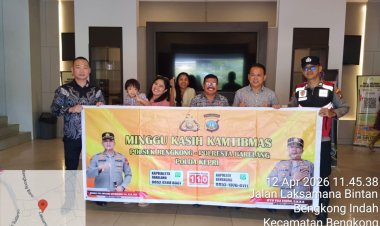 Polsek Bengkong Gelar Minggu Kasih Kamtibmas di Gereja HKBP Estomihi, Perkuat Sinergi dengan Masyarakat