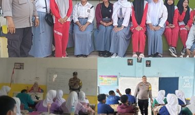 Bhabinkamtibmas Polsek Sekupang Gencarkan Penyuluhan di Sekolah, Antisipasi Maraknya Balap Liar