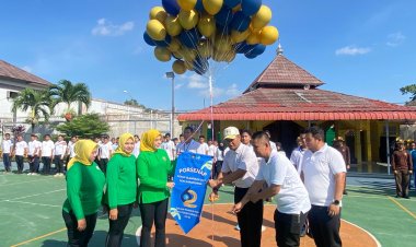 PORSENAP HBP ke-62 Resmi Dibuka di Rutan Batam, Warga Binaan Antusias Ikuti Perlombaan