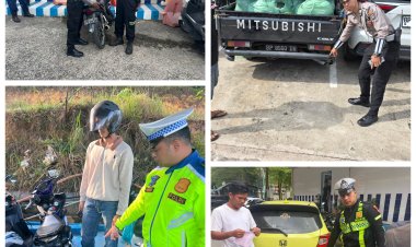 Satlantas Polresta Barelang Gelar Patroli Hunting, Tindak Knalpot Tidak Sesuai Spesifikasi Demi Kamseltibcarlantas