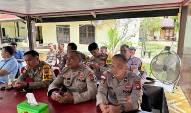 Polsek Siantan Tingkatkan SDM Personel Lewat Program Belajar Bahasa Inggris