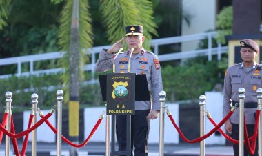 UPACARA HARI KESADARAN NASIONAL, WAKAPOLDA KEPRI TEKANKAN PROFESIONALISME DAN INTEGRITAS PERSONEL