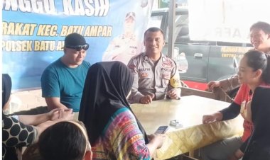 Minggu Kasih Kamtibmas Polsek Batu Ampar: Perkuat Silaturahmi, Wujudkan Lingkungan Aman dan Nyaman
