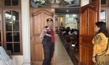 Polsek Bengkong Gelar Minggu Kasih Kamtibmas di Gereja Impact Community, Perkuat Sinergi dengan Jemaat