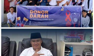 Setetes Darah untuk Kemanusiaan, Rutan Batam Rayakan HBP ke-62 dengan Aksi Nyata