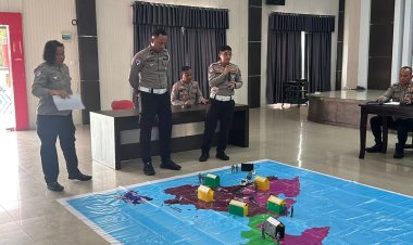 Polres Lingga Matangkan Pengamanan Kunjungan Delegasi PSUK Negeri Pahang Lewat TFG