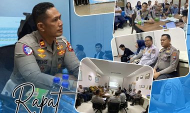 Satlantas Polres Bintan Gelar Rapat FKLL, Fokus Wujudkan Kamseltibcarlantas dan Tekan Angka Kecelakaan