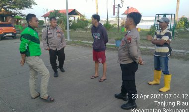 Respons Cepat Polsek Sekupang Tindaklanjuti Laporan Dugaan Penganiayaan Melalui Call Center 110