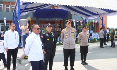 Kapolresta Barelang Dampingi Kapolda Kepri Hadiri Peresmian Mako Zona Bakamla Barat, Tengah dan Timur di Batam