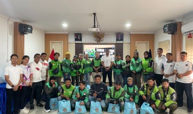 Rutan Batam Gandeng Ojol, Perkuat Silaturahmi Lewat Coffee Morning dan Baksos di HBP ke-62