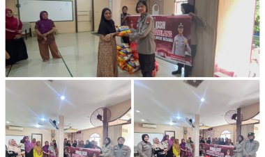 Polwan Polresta Barelang Hadirkan Minggu Kasih, Wujud Nyata Kepedulian Sosial kepada Masyarakat
