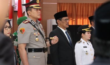 Kapolresta Barelang Hadiri Upacara Hari Otonomi Daerah ke-80 Tingkat Kota Batam Tahun 2026