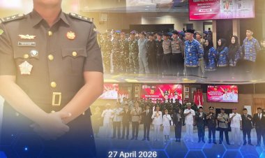 Kejaksaan Negeri Batam Ikuti Upacara Peringatan Hari Otonomi Daerah ke-XXX