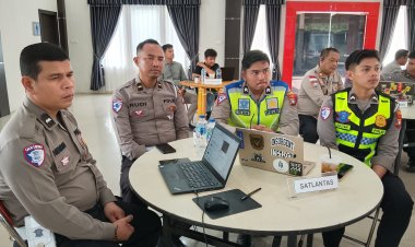 Polres Lingga Matangkan Strategi Pengamanan Lewat Gladi Posko 2026