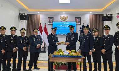 Lapas Batam Peringati HBP ke-62, Tasyakuran Ditandai Potong Tumpeng dan Harapan ke Depan