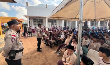 Satbinmas Polresta Barelang Laksanakan Silaturahmi dan Pembekalan Siswa SIT Mahabbatul Haq