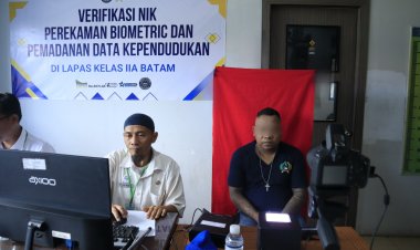 Lapas Batam Jemput Bola Layanan Kependudukan, Pastikan Hak Administrasi Warga Binaan Terpenuhi