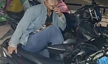 Wajah Sempat Masuk CCTV Diduga Pelaku Pencurian Motor Terekam, Masih Berkeliaran di Perum Genta 1 Batu Aji