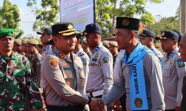 Pimpin Apel Gelar Pasukan May Day 2026, Kapolres Bintan, Kami Siap Berikan Pelayanan dan Pengamanan Humanis